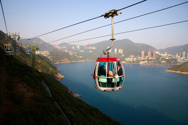 香港缆车图片