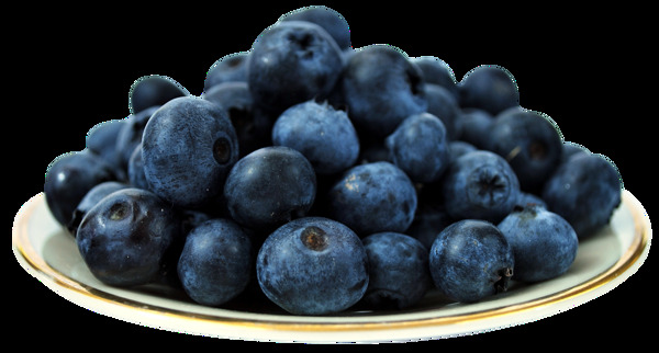 新鲜美味水果蓝莓素材