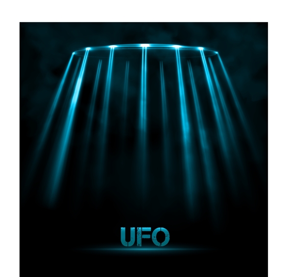 科幻UFO背景