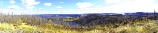 加拿大米斯塔湖风光图片