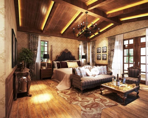 木制风格卧室