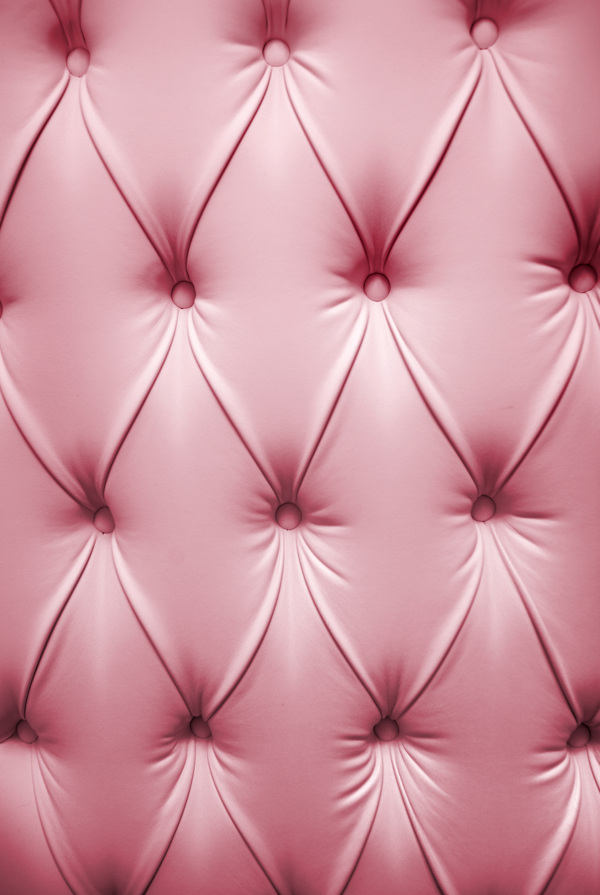 粉色皮质沙发软包背景