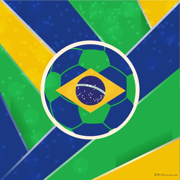 巴西世界杯矢量素材2