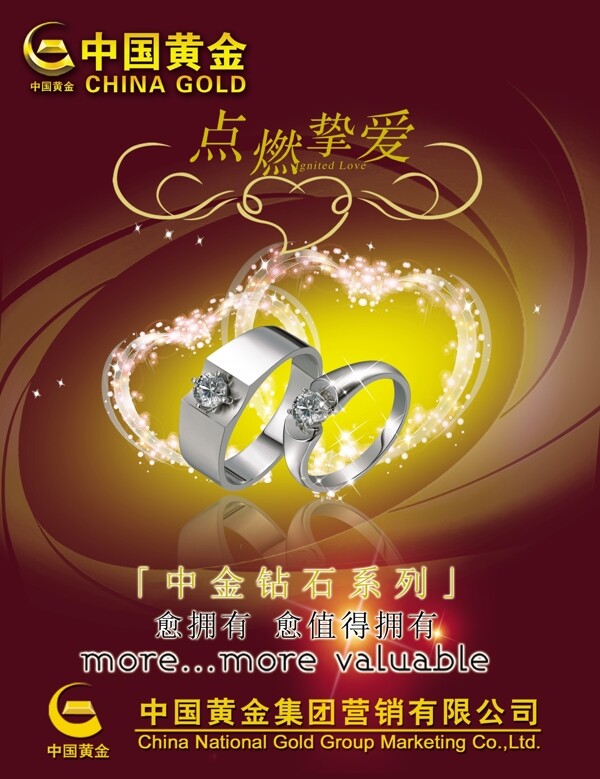 中国黄金公司海报