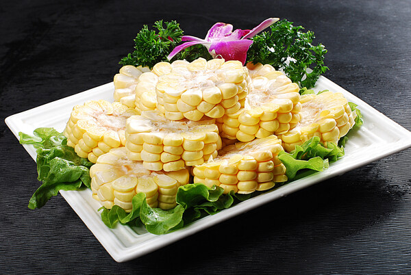 豫菜甜玉米图片