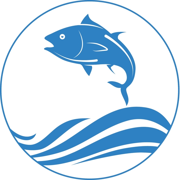 鱼产业logo