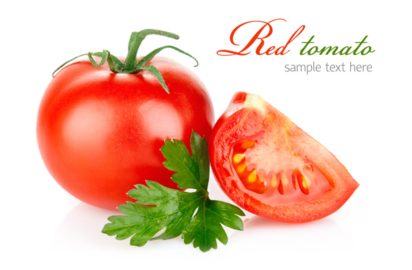 红色西红柿背景图片