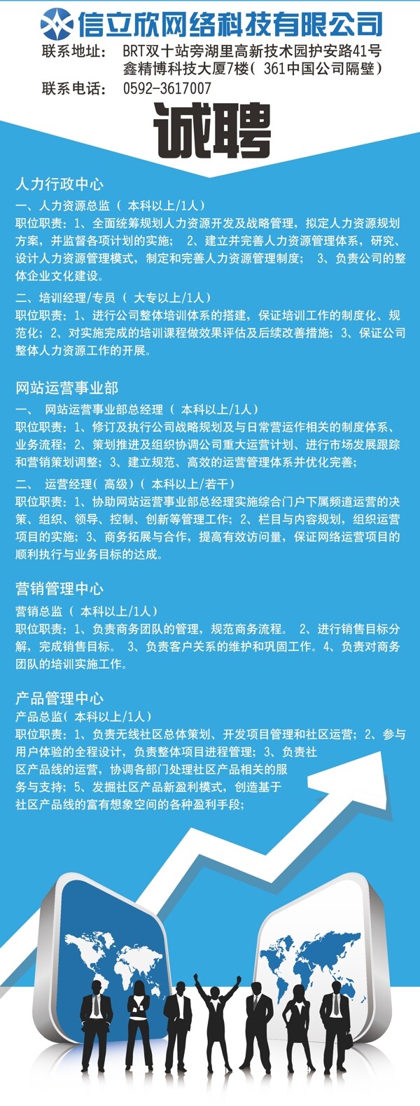 招聘海报图片