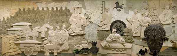 中国历史浮雕秦汉图片