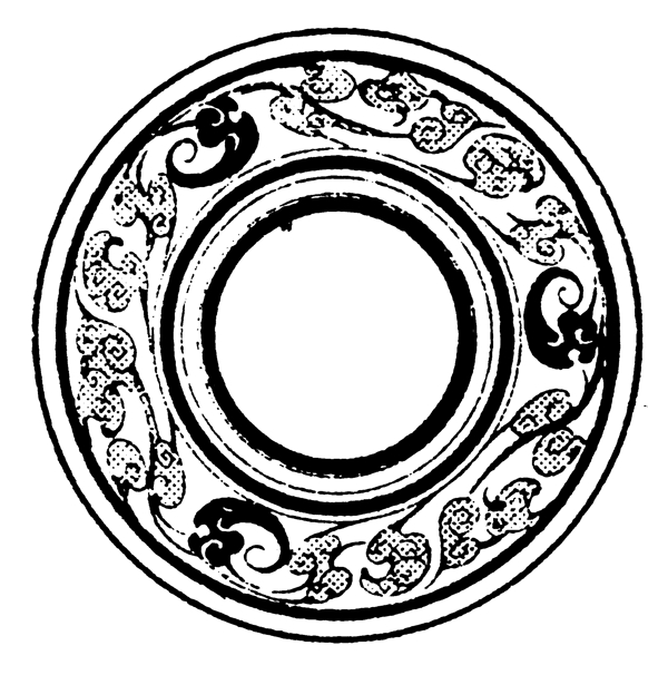瓦当图案秦汉时期图案中国传统图案图案107