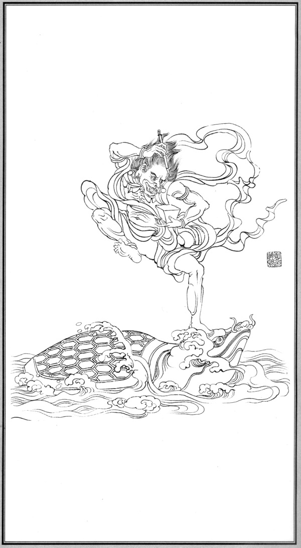 中国神话人物009魁星图片