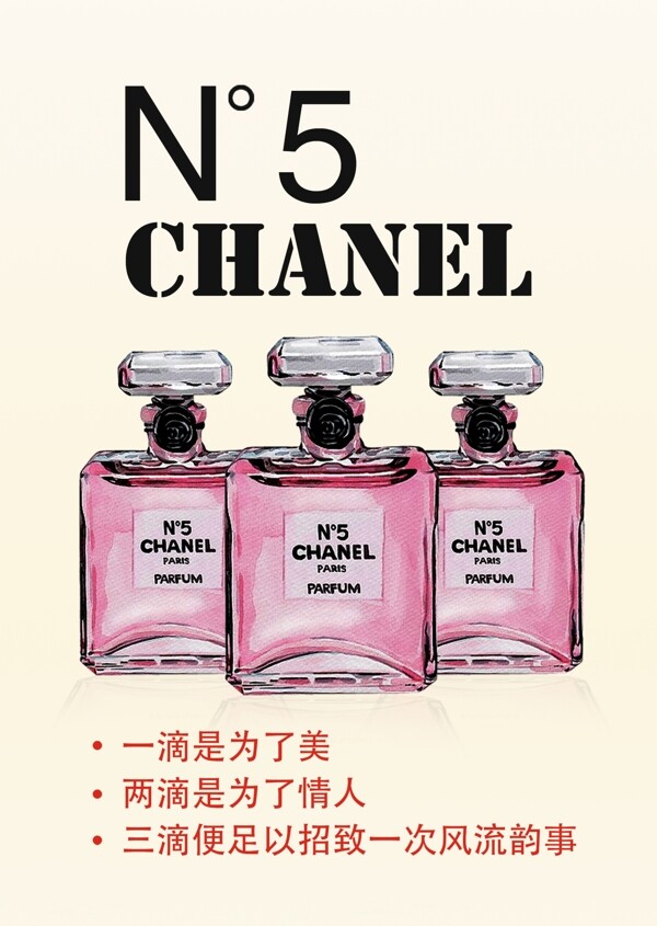香水广告宣传海报