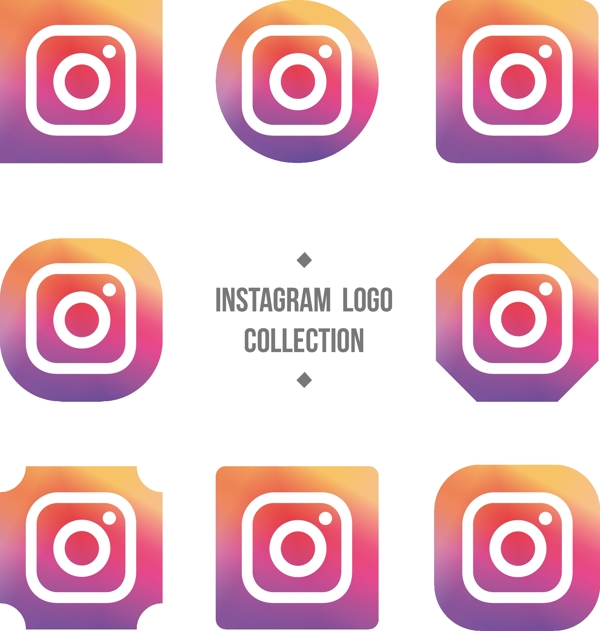 Instagram标志集