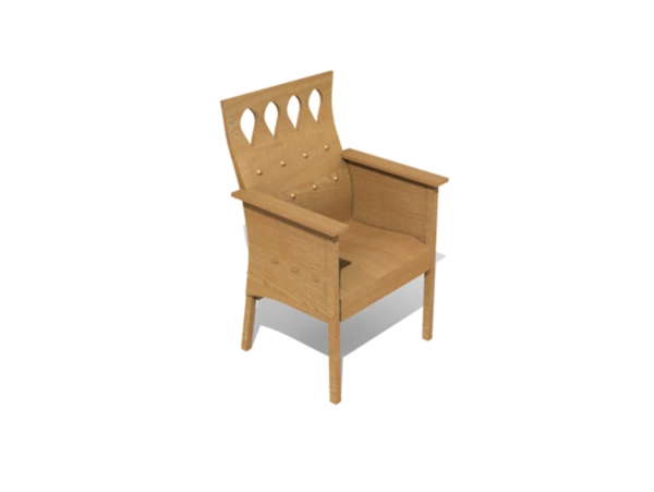 室内家具之椅子1343D模型
