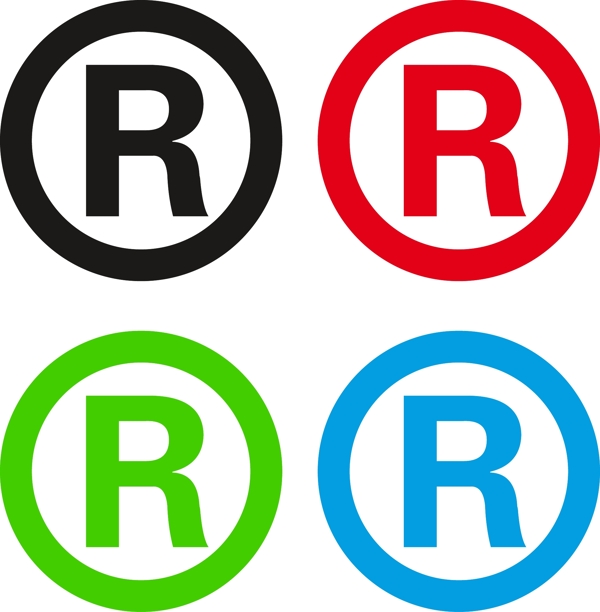 商标标志圈R