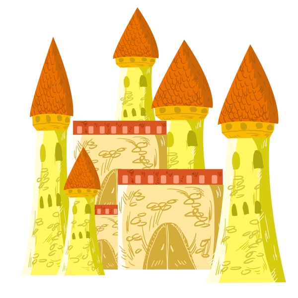彩色儿童城堡