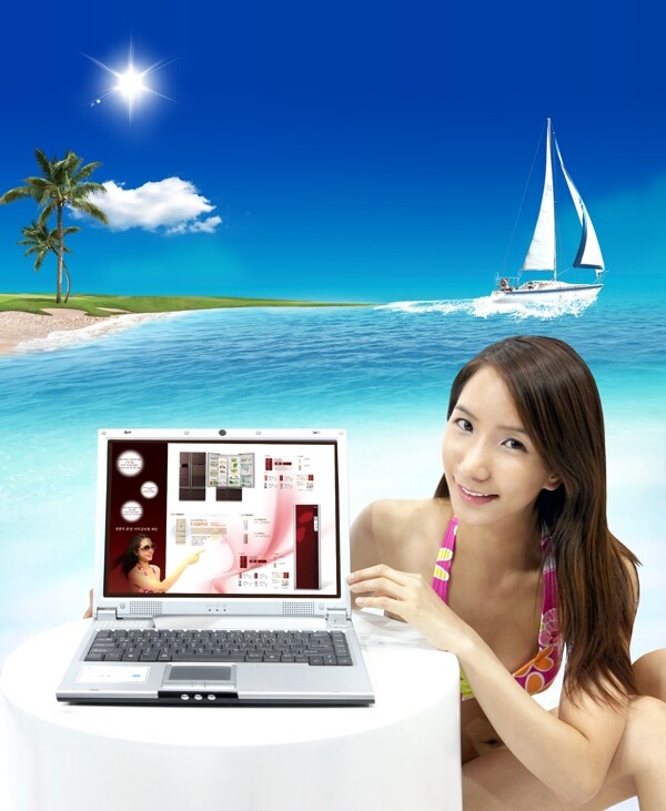夏日韩式风格平面模版PSD0146
