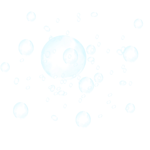 手绘气泡元素图片