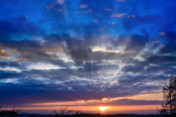 秦皇岛夕阳图片