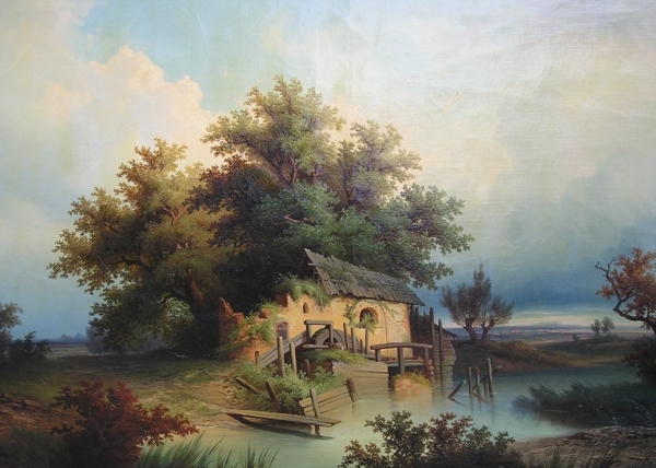 油画风景