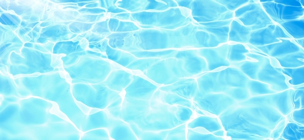 泳池夏季水纹水波蓝色背景素材