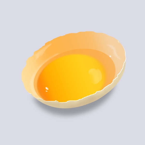 写实鸡蛋插画