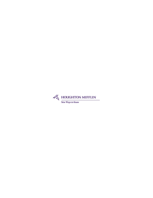 HoughtonMifflinlogo设计欣赏IT企业标志HoughtonMifflin下载标志设计欣赏