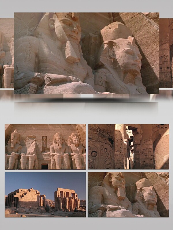 沙漠埃及人文艺术视频素材