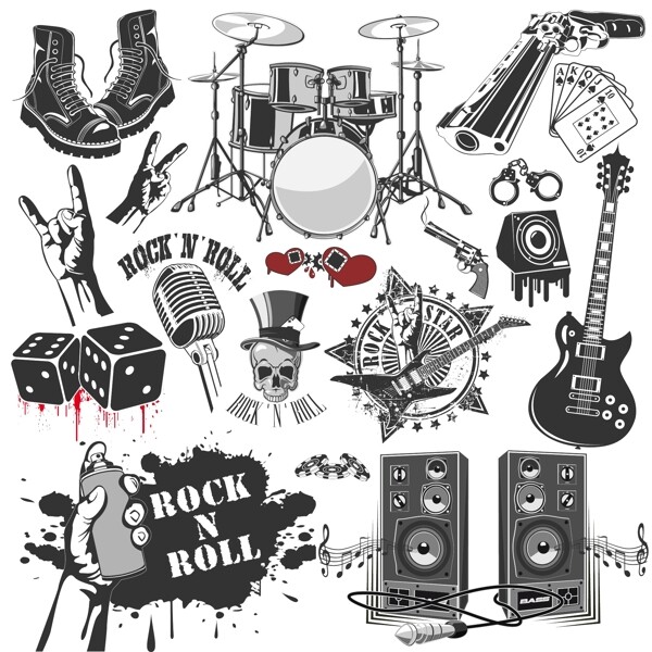 ROCK摇滚乐重金属图片