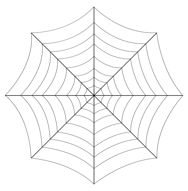 蜘蛛网矢量艺术设计