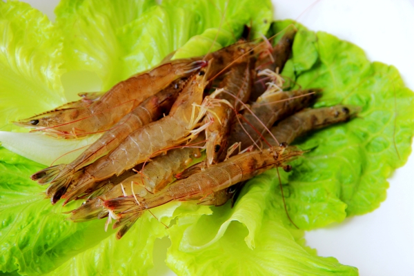 海鲜基围虾图片