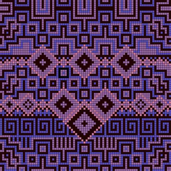 紫色针织图案图片