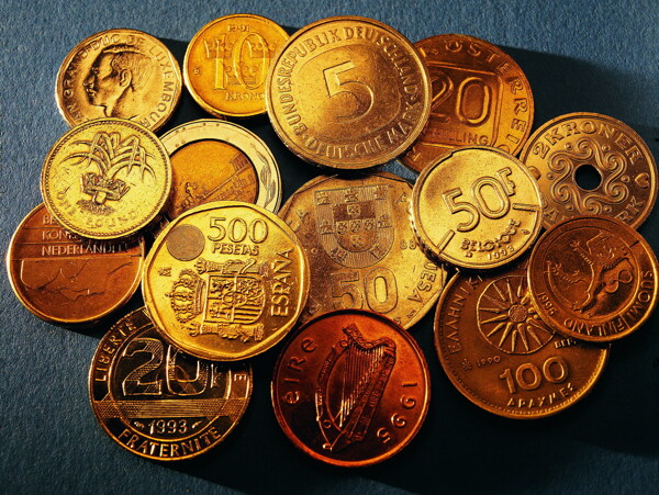 外国硬币图片