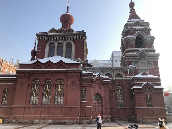 哈尔滨圣阿列克谢耶夫教堂图片