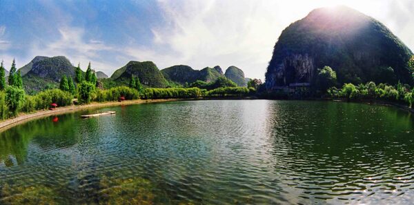 贵州龙宫风景图片