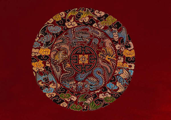 古典中式花纹布纹贴图