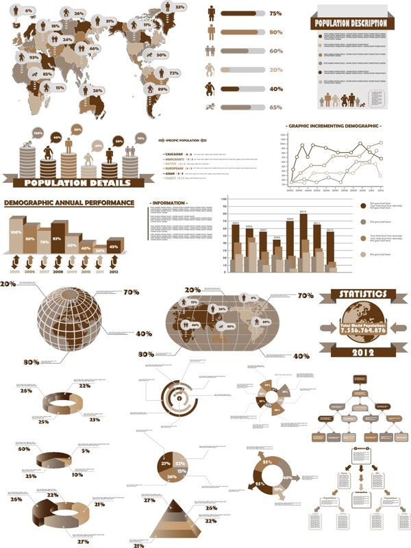 商务统计图表图片