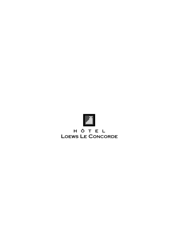 LoewsLeConcordeHotellogo设计欣赏LoewsLeConcordeHotel著名酒店LOGO下载标志设计欣赏