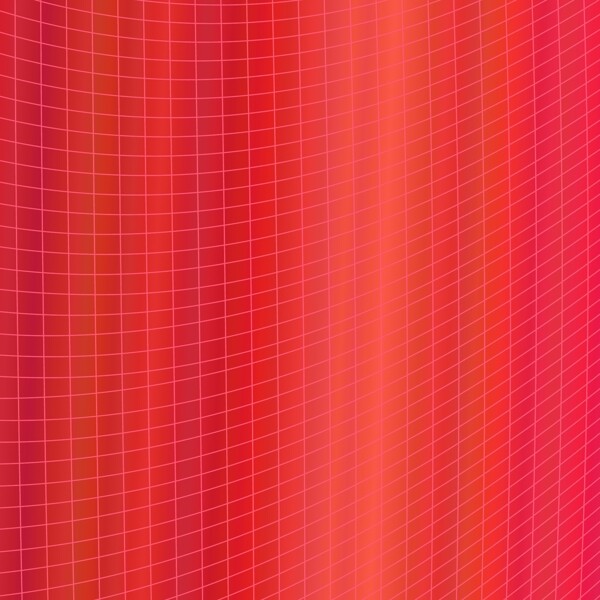 基于曲线角的红色动态抽象几何网格矢量图形设计