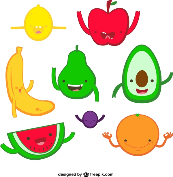 8款可爱水果设计