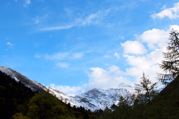 雪山风景摄影图片