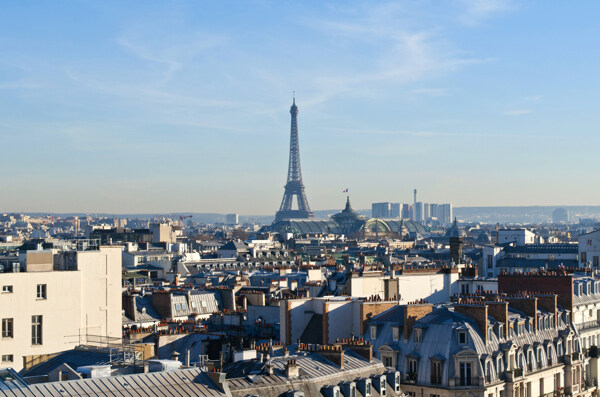 巴黎埃菲尔铁塔风景