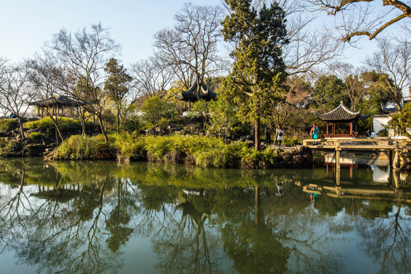 江苏苏州拙政园风景