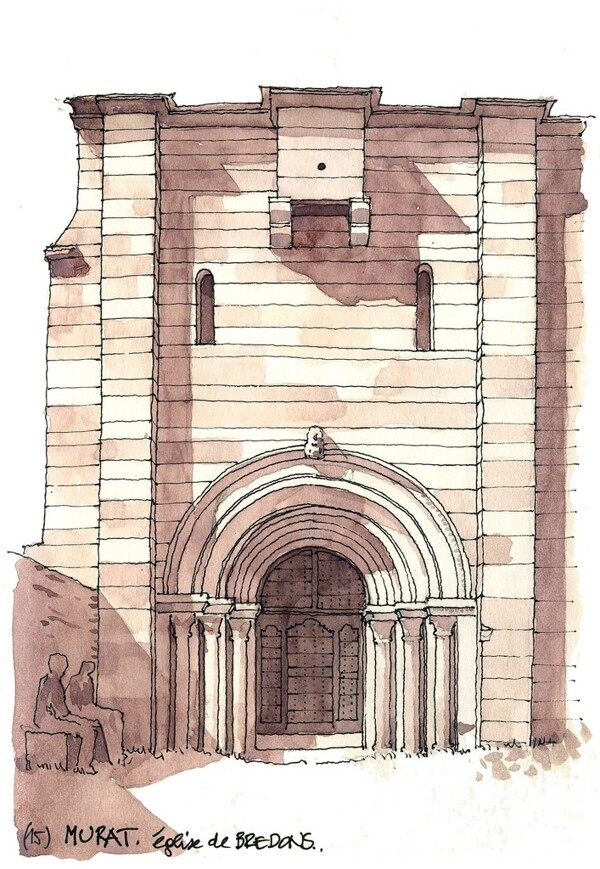 欧式建筑拱门效果图