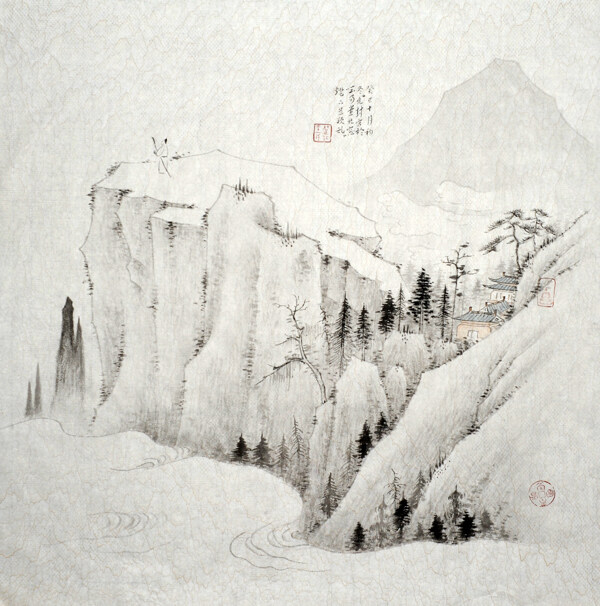 国画山水图片