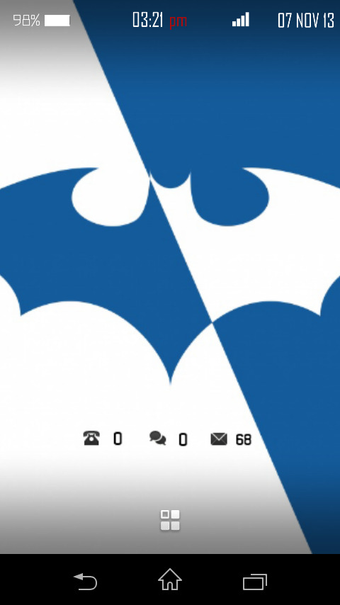 蓝色的蝙蝠侠