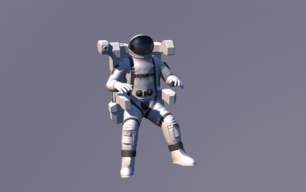 C4D宇航员模型人物图片