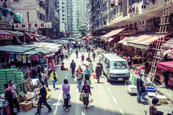 春秧街菜市场图片