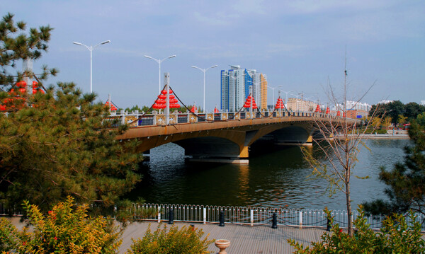 运河大桥图片