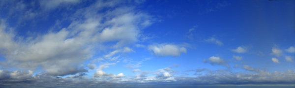 蓝天白云宽敞天空天空图